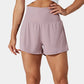 ✨️Hoch taillierte 2-in-1-Yoga-Shorts & Seitentaschen