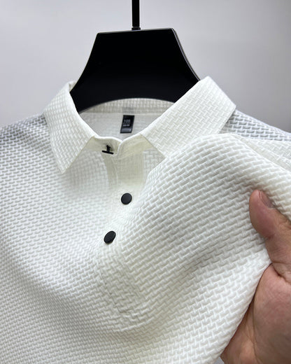 Camicia a maniche corte traspirante da uomo in seta di ghiaccio - Acquista 2 spedizione gratuita