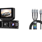 🔥 ¡51% de descuento hasta agotar existencias! 🚗 Cámara para salpicadero Full HD 1080p con 4 cámaras y Wi-Fi