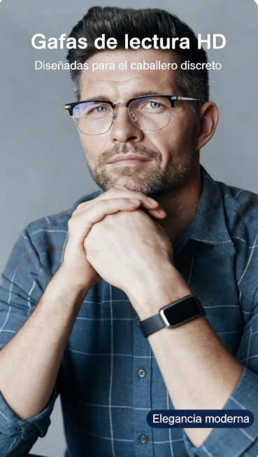 ⏰🔥 50% OFF POR TIEMPO LIMITADO | Gafas Ultraligeras para Presbicia 🕶✨ Lentes Antiluz Azul para Mejorar la Visión de Cerca y Leer con Mayor Comodidad