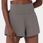 ✨️Hoch taillierte 2-in-1-Yoga-Shorts & Seitentaschen
