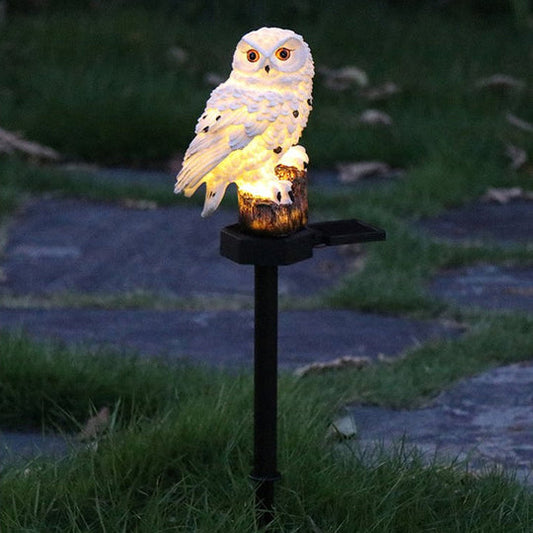 Solar-Eulen-Garten-Deko-Landschaftslicht