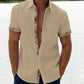 Saldi estivi - 49% OFF💥 --- Camicia casual da uomo con colletto scozzese-1