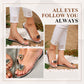 🌷Sconto del 49%💟Sandali bassi con strass trasparenti da donna