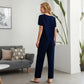🌸Nuovo arrivo 50% di sconto💖 Set top e pantaloni casual morbidi da donna