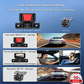 🔥 ¡51% de descuento hasta agotar existencias! 🚗 Cámara para salpicadero Full HD 1080p con 4 cámaras y Wi-Fi