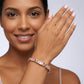 💝🔥 ¡COMPRA 1 Y LLEVA 1 GRATIS! | Pulsera Magnética de Cadena para Mujer ✨ Diseño Elegante en Oro Rosa con Cristales Brillantes, Regalo Perfecto para Cualquier Ocasión