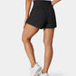 ✨️Hoch taillierte 2-in-1-Yoga-Shorts & Seitentaschen