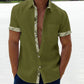 Saldi estivi - 49% OFF💥 --- Camicia casual da uomo con colletto scozzese-4