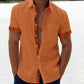 Saldi estivi - 49% OFF💥 --- Camicia casual da uomo con colletto scozzese-5