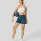 ✨️Hoch taillierte 2-in-1-Yoga-Shorts & Seitentaschen