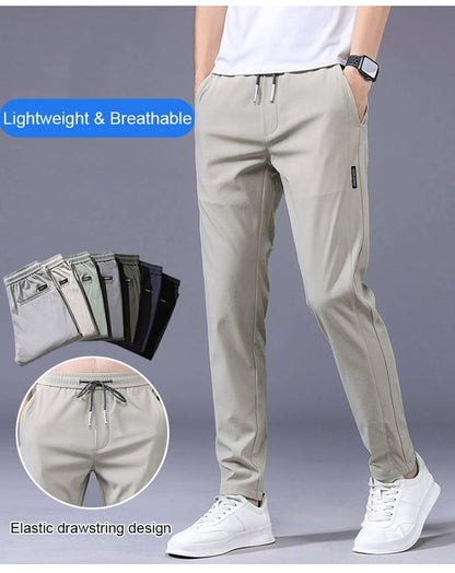Pantaloni elasticizzati – Promozione ultimo giorno SCONTO DEL 50%– Pantaloni elasticizzati ad asciugatura rapida da uomo