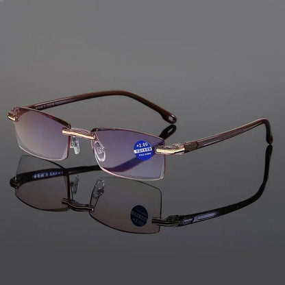 🔥👓 ¡OFERTA 50% OFF! Gafas de Lectura Ultraligeras Sin Montura con Lentes Talladas en Diamante – Claridad, Comodidad y Estilo Elegante ✨💎