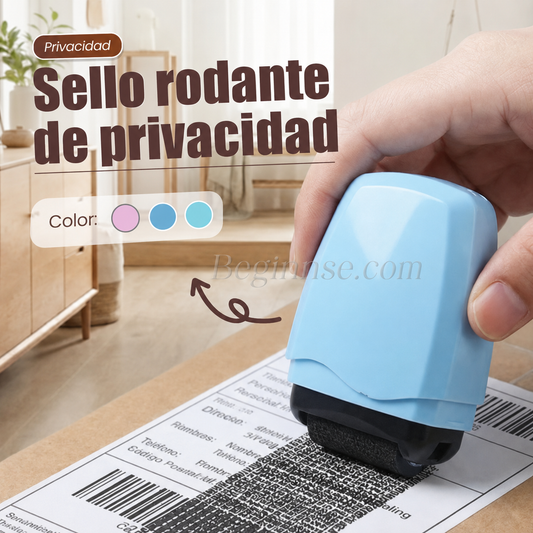 🔒🔥 50% OFF POR TIEMPO LIMITADO | Rodillo Protector de Privacidad ✨ Oculta Datos Personales en Documentos, Facturas y Paquetes en Segundos