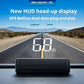 🚗🔥 50% OFF POR TIEMPO LIMITADO | Velocímetro HUD GPS Digital 📡 Pantalla Reflejada en el Parabrisas para Conducir Más Seguro sin Apartar la Vista
