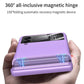 Copertura rigida in plastica antivibrazione magnetica tutto incluso per Samsung Galaxy Z Flip4 Flip3 5G