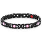 💝🔥 ¡COMPRA 1 Y LLEVA 1 GRATIS! | Pulsera Magnética de Cadena para Mujer ✨ Diseño Elegante en Oro Rosa con Cristales Brillantes, Regalo Perfecto para Cualquier Ocasión