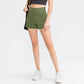 ✨️Hoch taillierte 2-in-1-Yoga-Shorts & Seitentaschen