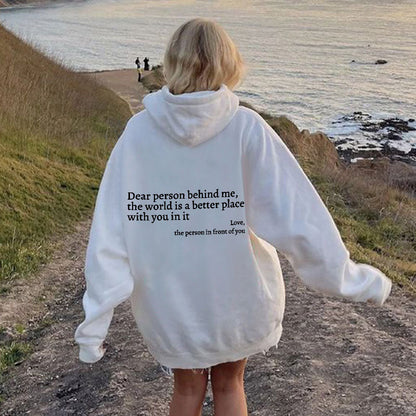 ✨'Dear Person Behind Me' ✨Unisex-Sweatshirt (Kaufe 2 und erhalte kostenlosen Versand)