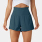 ✨️Hoch taillierte 2-in-1-Yoga-Shorts & Seitentaschen