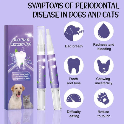 Gel riparatore di denti per cani e gatti