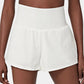 ✨️Hoch taillierte 2-in-1-Yoga-Shorts & Seitentaschen