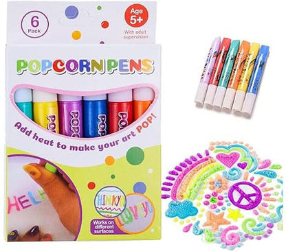 🎨🔥 50% OFF POR TIEMPO LIMITADO | Rotuladores 3D Puffy para Niños ✨ Marcadores Mágicos que Crean Arte en Relieve, Diversión Creativa y Regalo Perfecto