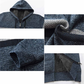 Maglione a righe da uomo-Spedizione gratuita