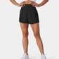 ✨️Hoch taillierte 2-in-1-Yoga-Shorts & Seitentaschen