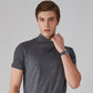 ?Sommer Hot Sale?Herren-T-Shirt mit Stehkragen und schmaler Passform - Kaufen Sie 3 versandkostenfrei