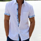 Saldi estivi - 49% OFF💥 --- Camicia casual da uomo con colletto scozzese