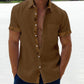 Saldi estivi - 49% OFF💥 --- Camicia casual da uomo con colletto scozzese-9