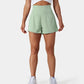 ✨️Hoch taillierte 2-in-1-Yoga-Shorts & Seitentaschen
