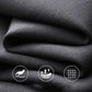 Trendiges Set aus lockerem Sweatshirt mit Reißverschluss und Hose für Herren