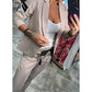 Completo giacca e pantaloni casual per donne