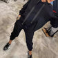 🔥Vendita calda 2025🔥 Set da 2 pezzi, top e pantaloni con cappuccio con coulisse da donna (spedizione gratuita)