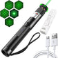 Luce laser a punto singolo rossa e verde