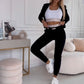 🔥Nuova vendita imperdibile❤️‍🔥Tute sportive da donna a 3 pezzi con zip【Spedizione gratuita】