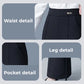 Damen High-Waist Stretch Micro-Flare Casual Hose