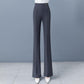 Damen High-Waist Stretch Micro-Flare Casual Hose