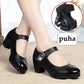 💖Kostenloser Versand💖Orthopädische Schuhe aus Leder mit Rautenknopf und weicher Sohle für Damen 【Bequem, rutschfest】