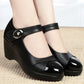 💖Kostenloser Versand💖Orthopädische Schuhe aus Leder mit Rautenknopf und weicher Sohle für Damen 【Bequem, rutschfest】