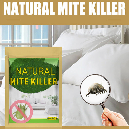 🌿🔥 50% OFF POR TIEMPO LIMITADO | Bolsitas Naturales Antiácaros ✨ Protección Duradera para Cama, Armario y Sofá, Aroma Fresco sin Químicos