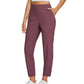 👖🔥 50% OFF POR TIEMPO LIMITADO | Pantalones Elásticos de Talle Alto para Mujer ✨ Con Bolsillos con Cremallera, Cómodos y Favorecedores para Uso Diario