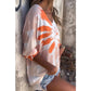🔥Saldi scottanti 50% DI SCONTO⏳Maglietta oversize da donna con stampa tie-dye