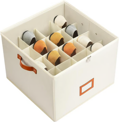👟🔥 50% OFF POR TIEMPO LIMITADO | Zapatero Plegable Organizador de 16 Compartimentos ✨ Gran Capacidad, Ahorra Espacio y Mantén tus Zapatos Ordenados y Protegidos