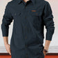 Camicia casual da uomo in cotone tinta unita【ACQUISTA 2 E OTTIENI LA SPEDIZIONE GRATUITA】