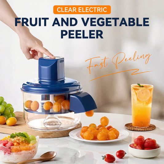 🍎🔥 50% OFF POR TIEMPO LIMITADO | Pelador Eléctrico de Frutas y Verduras ✨ 5 Cuchillas de Precisión, Recargable y Fácil de Limpiar