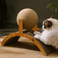 🐱🔥 50% OFF POR TIEMPO LIMITADO | Rascador Bola de Sisal para Gatos ✨ Juguete Interactivo Resistente para Cuidar Muebles y Entretener a tu Mascota