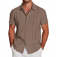 👕🔥 ¡OFERTA 50% OFF! Camisa de Manga Corta Hombre – Estilo Elegante y Casual